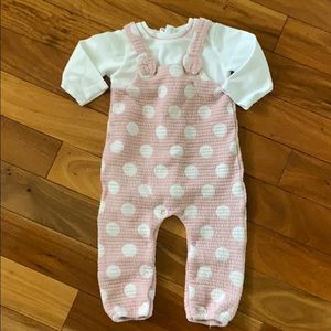 Mayoral dungaree set 6/12mo